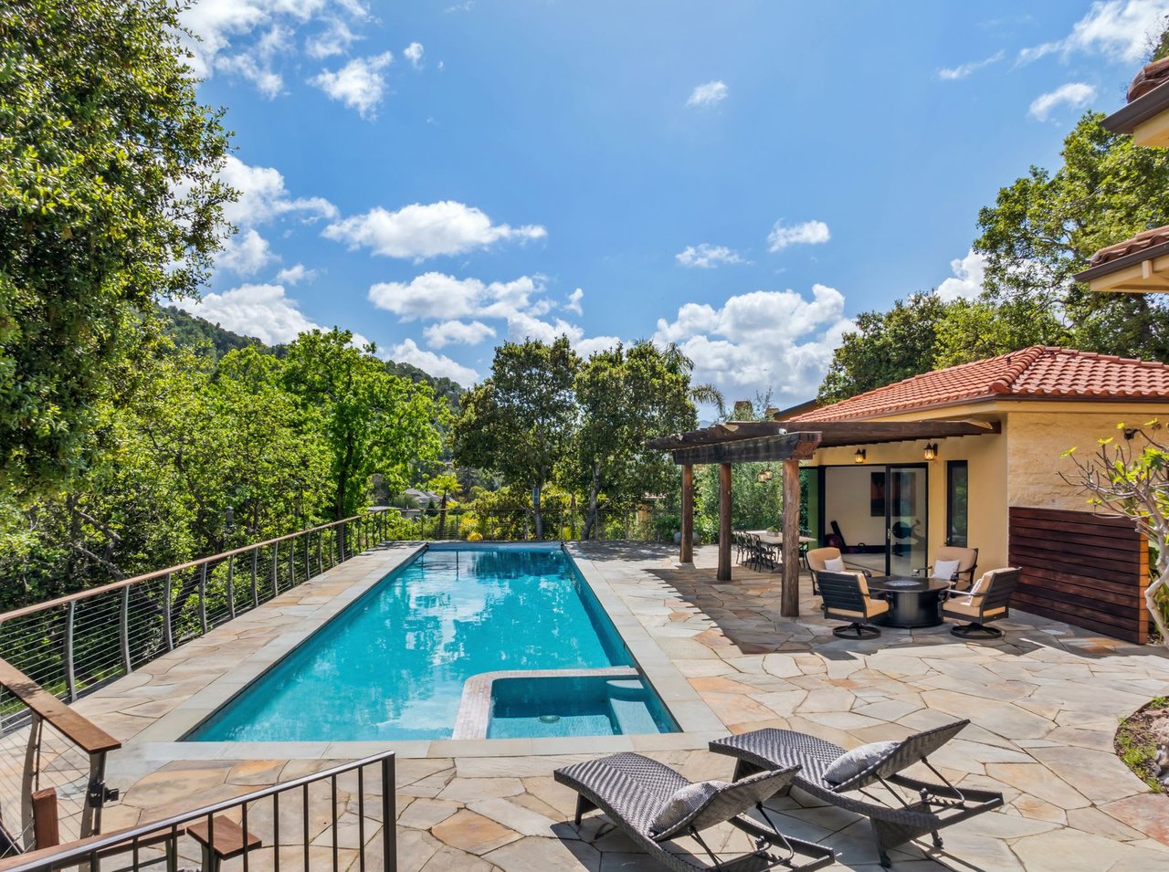 Exceptional Private Oasis on One-Acre Lot