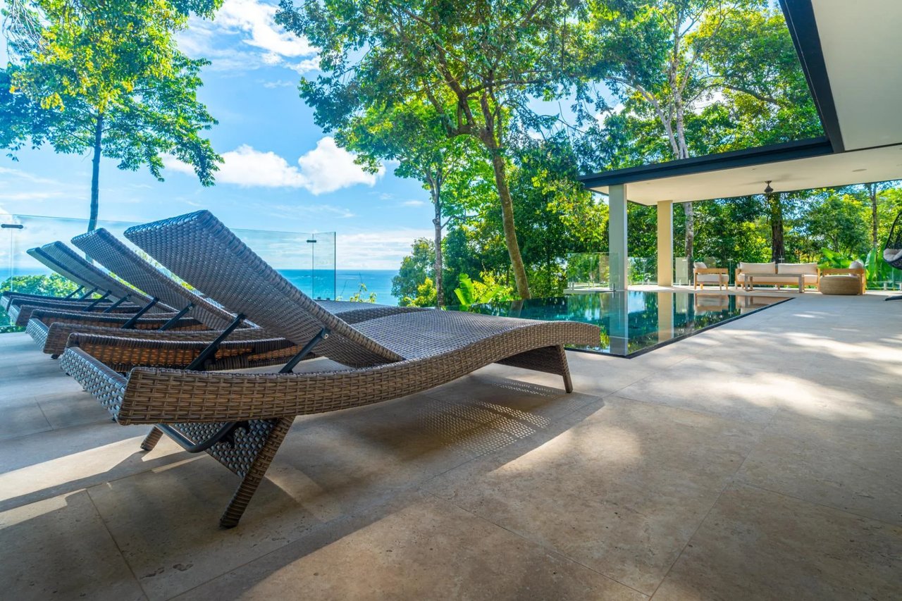 Whale Tail View Ridgetop Home, Uvita, Puntarenas