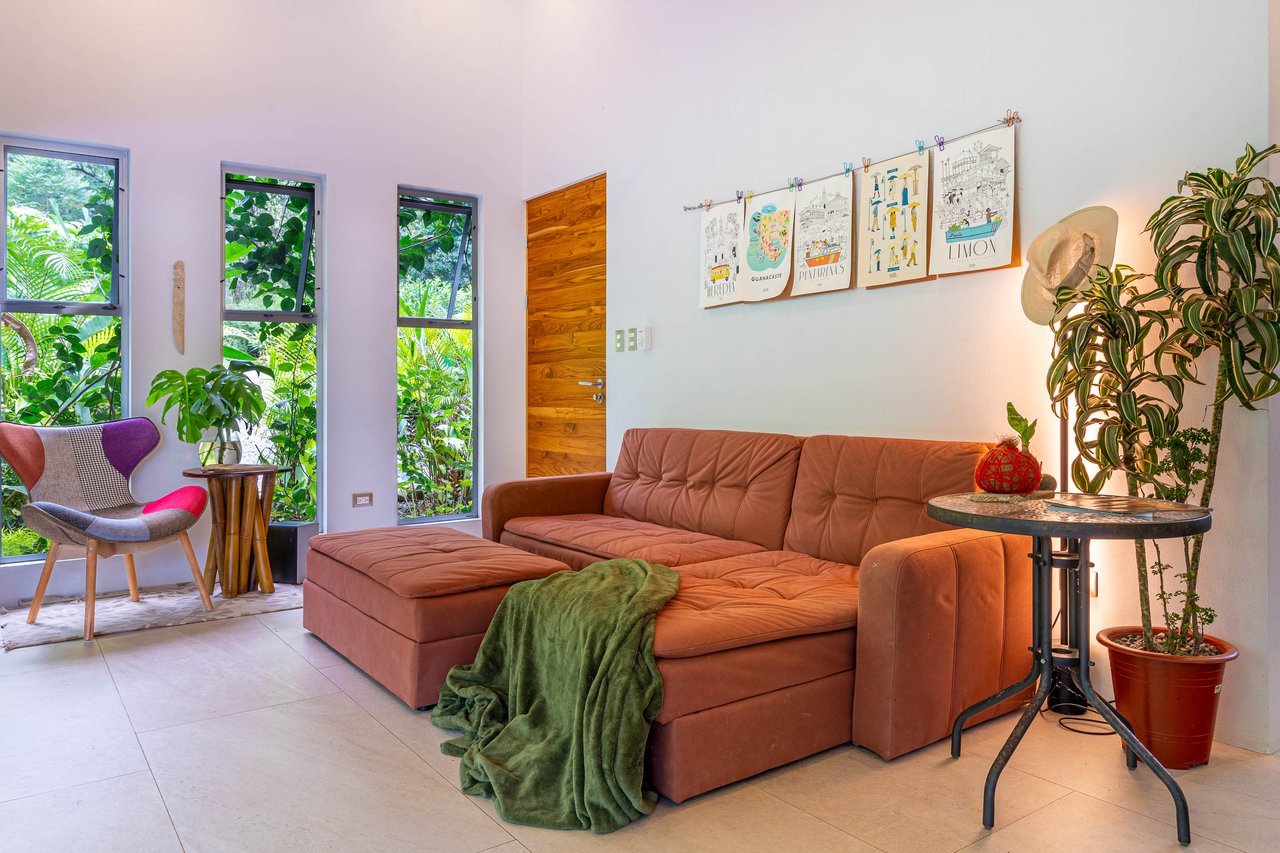 Modern 2 BR Home with Beautiful WATERFALL and River
