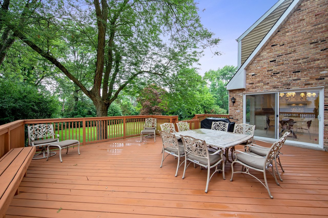 This Beautiful Home, Perfectly Situated On A Grand Lot In Oak Brook