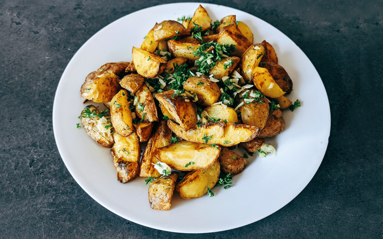 Greek Lemon Potatoes