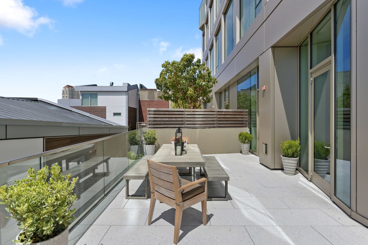 Two Bedroom & +/- 600sf of Private Terraces at The Pacific