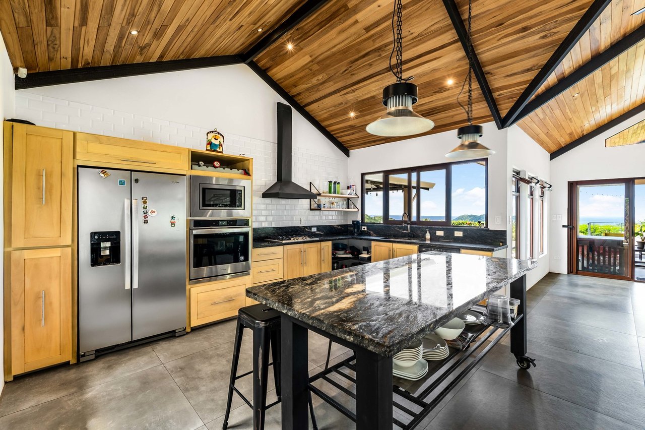 Panoramic Ocean View Home, Flamingo, Guanacaste