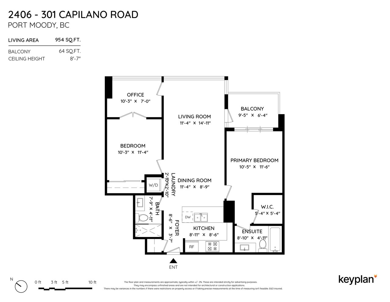 2406-301 Capilano Road, Port Moody