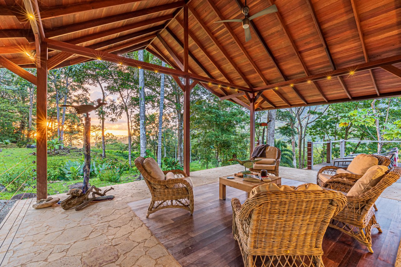 Embrace Harmony in Nature on 12 Acres of Mountain and Ocean view Serenity