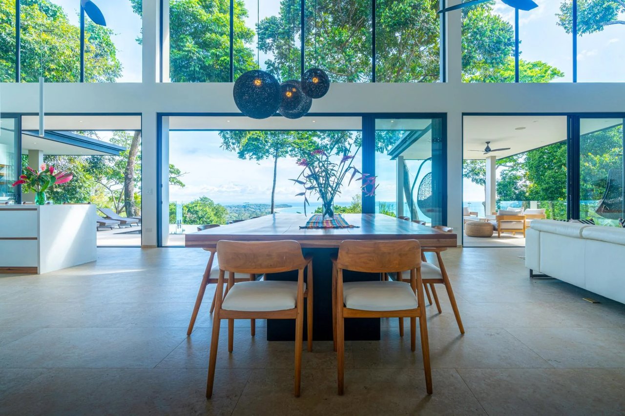 Whale Tail View Ridgetop Home, Uvita, Puntarenas
