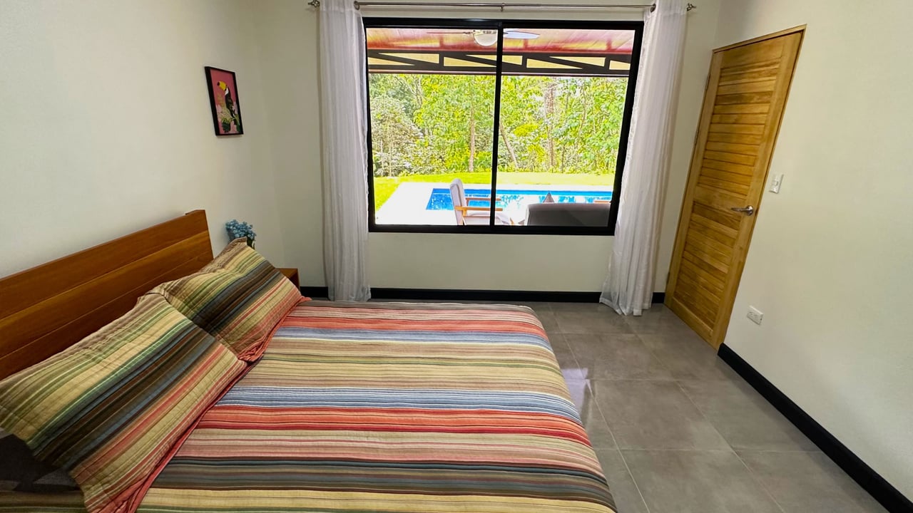 2-Bedroom, Brand New Modern House In Jungle Community On Calle Tucan.