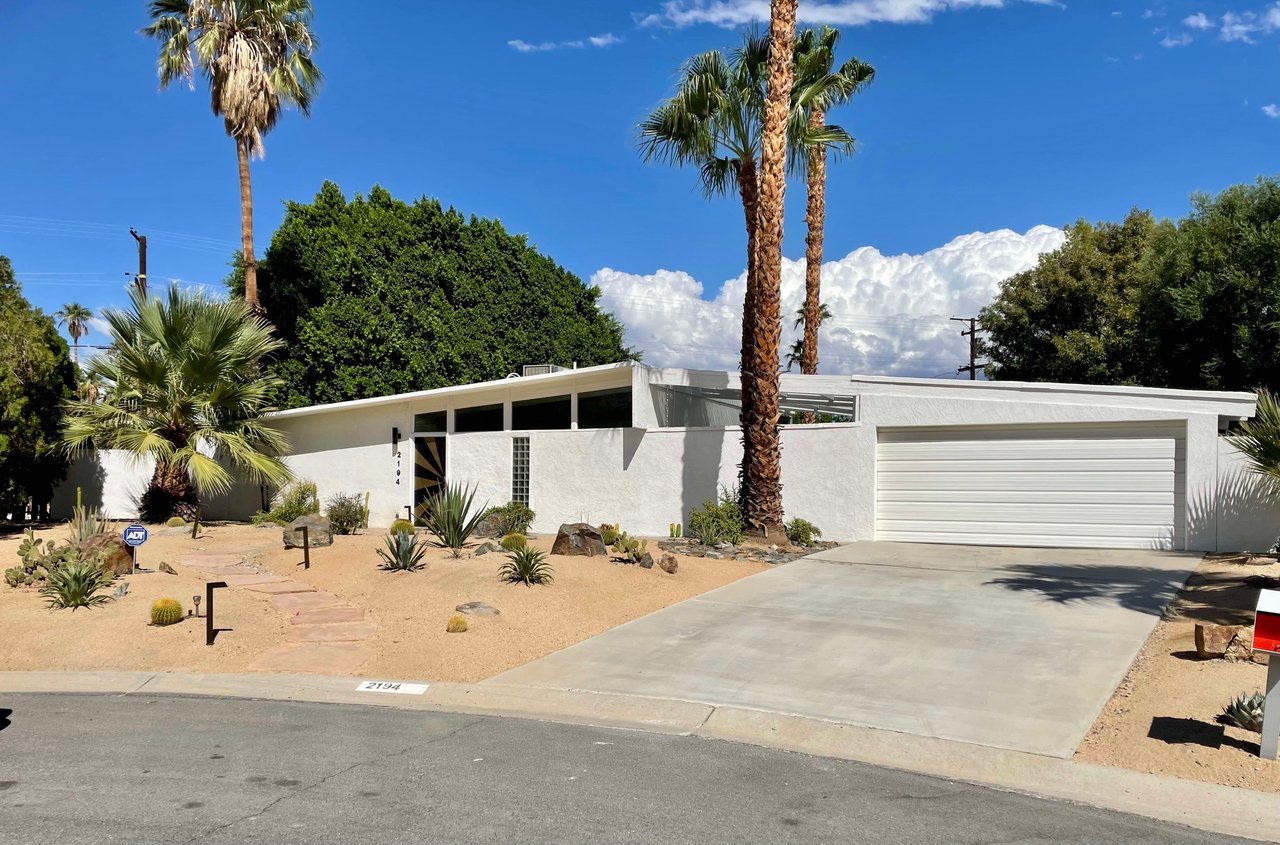 Palm Springs Classic Mid Century Modern Architecture