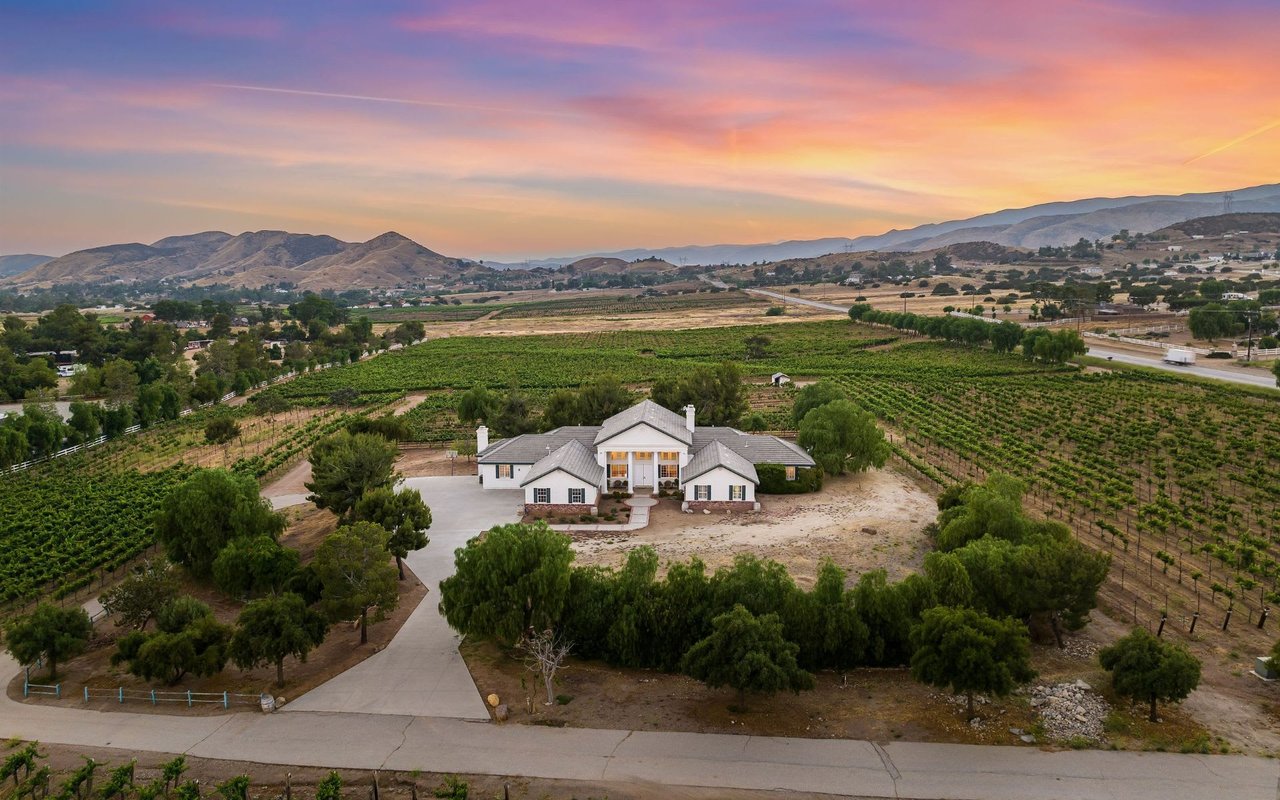 This $15 Million California Vineyard Estate Starred in a Recent Tv Show. Now It Can Be Yours.