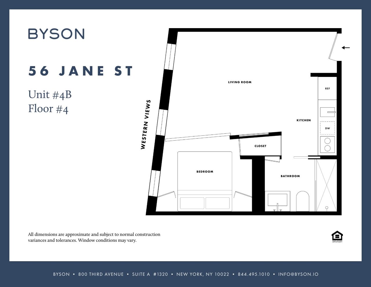 56 Jane Street #4B