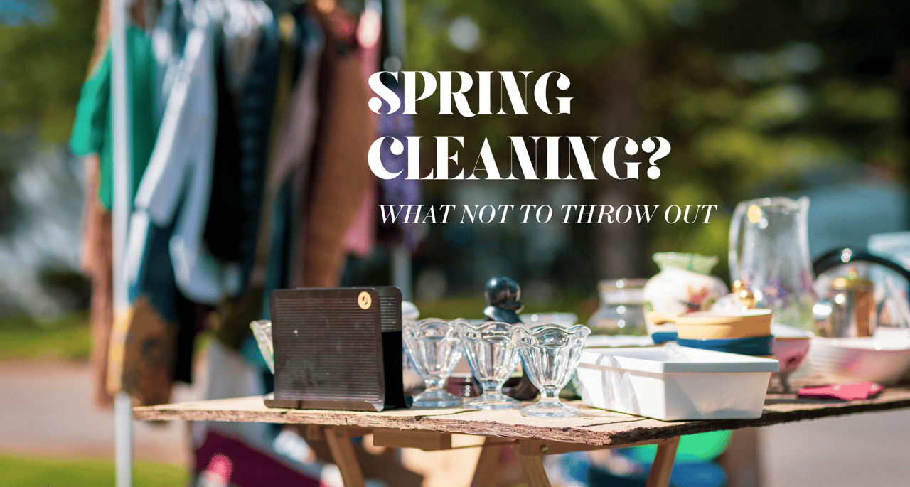 Spring Cleaning? Moving? Top 3 Items NOT to Throw Out!