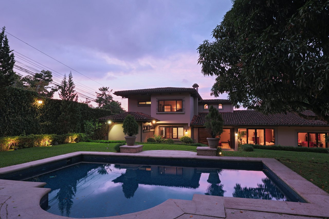European Estate Pool Villa, Escazu, San Jose