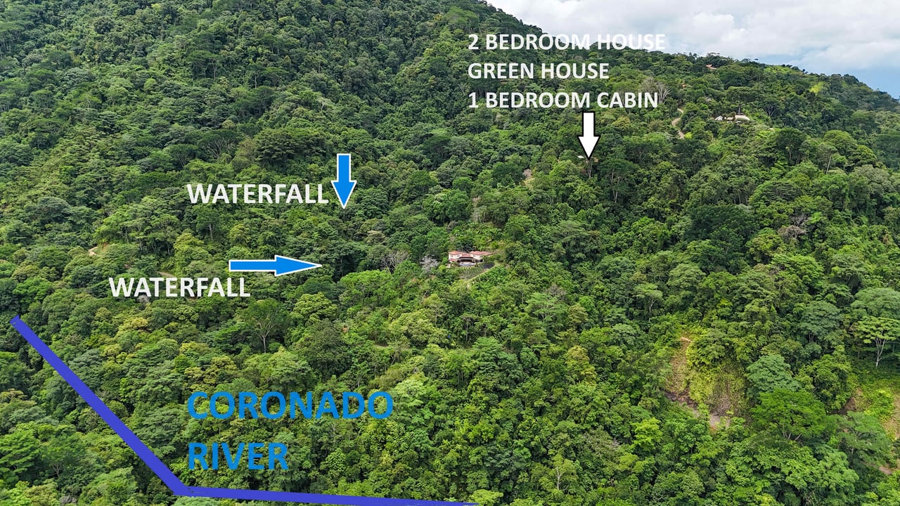 Multi-Home Luxury Estate, With Jungle, Mountain And Ocean Views, Private Waterfalls And Orchards On 71 Acres In Gated Community!