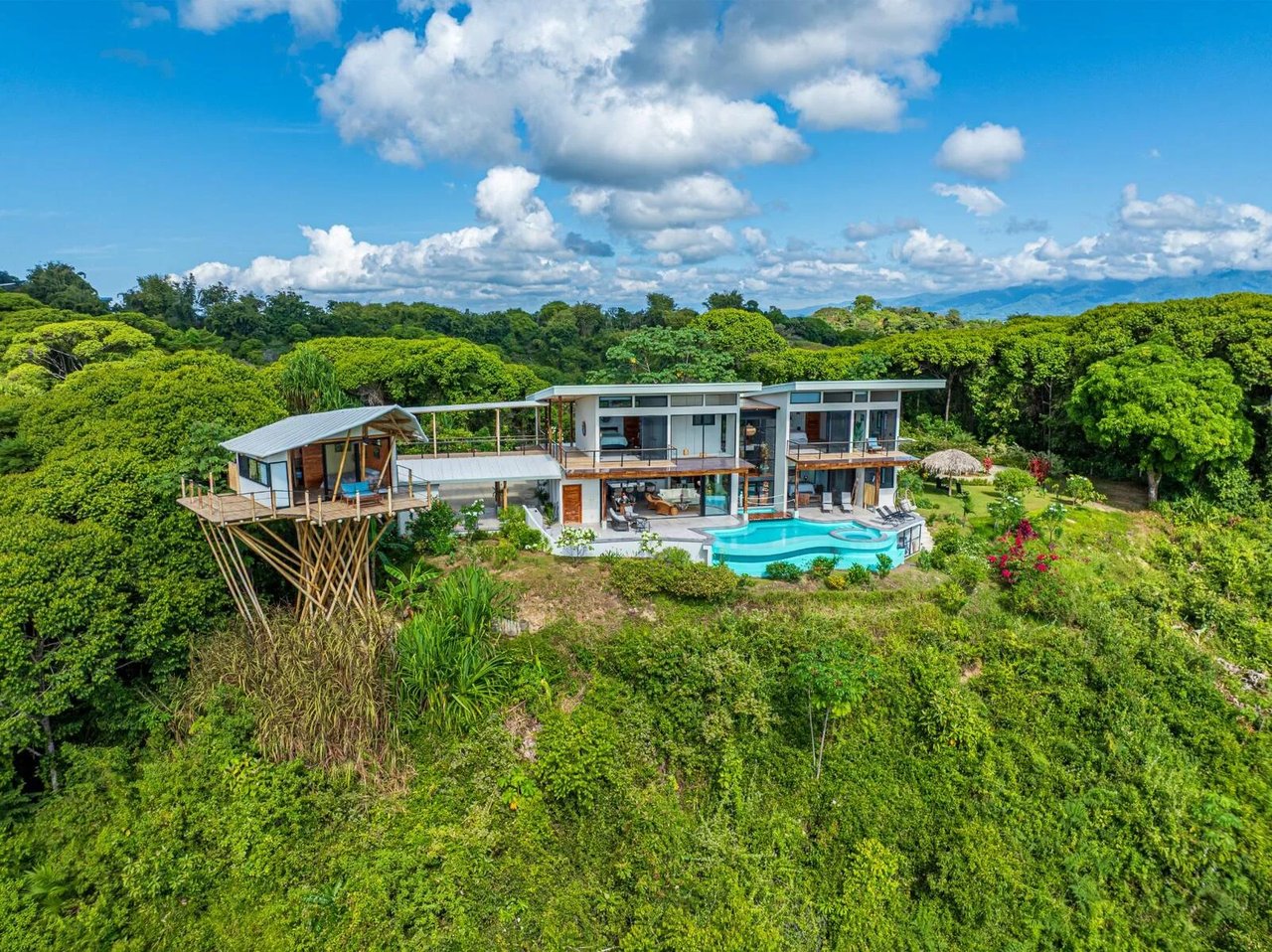 Modern Mountain View Estate, Manuel Antonio, Puntarenas