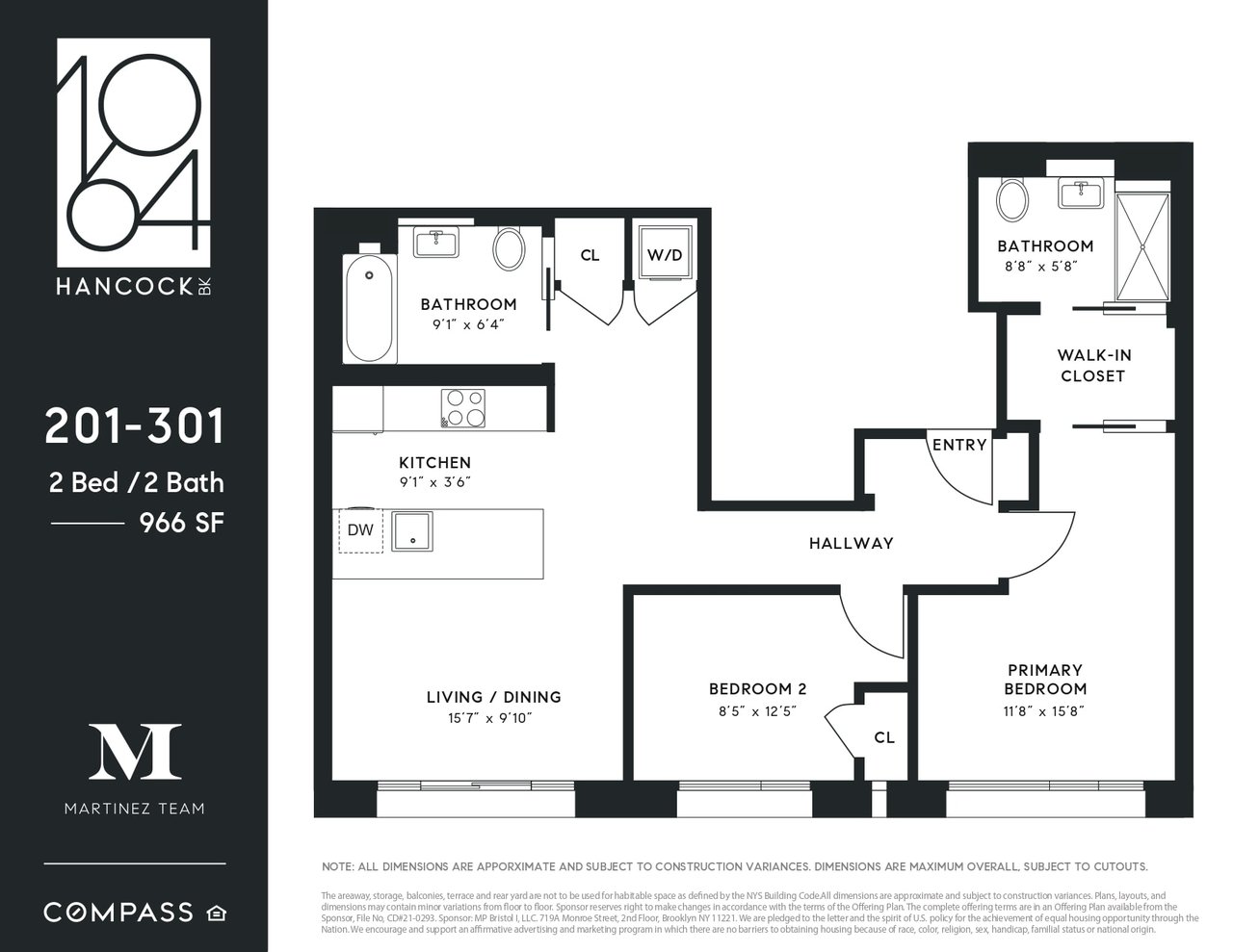 1064 Hancock Street, Unit 301