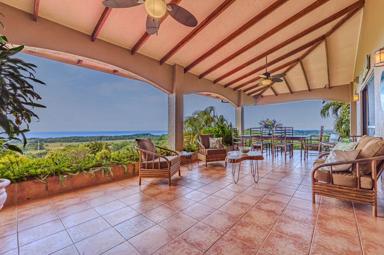 Private Family Estate with Stunning Sunsets and Pacific Ocean Views for Miles!