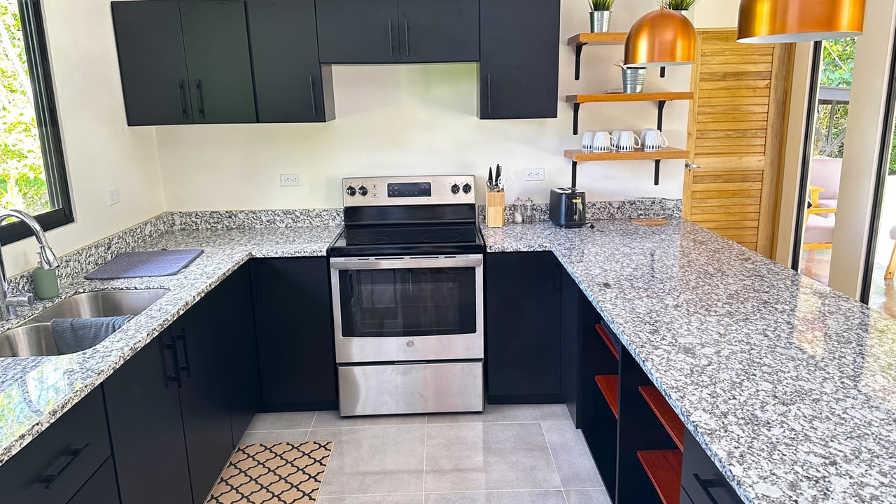 2-Bedroom, Brand New Modern House In Jungle Community On Calle Tucan.