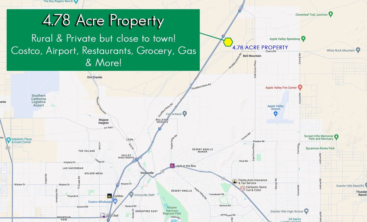 Land for Sale 0 Langley St and Serra Ave, Apple Valley CA