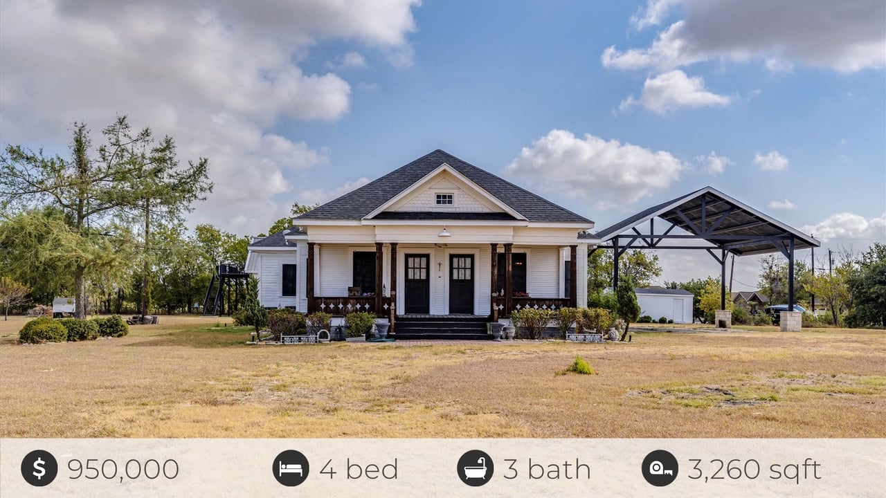 The Historic Farmhouse of your Dreams is FOR SALE in Austin, TX