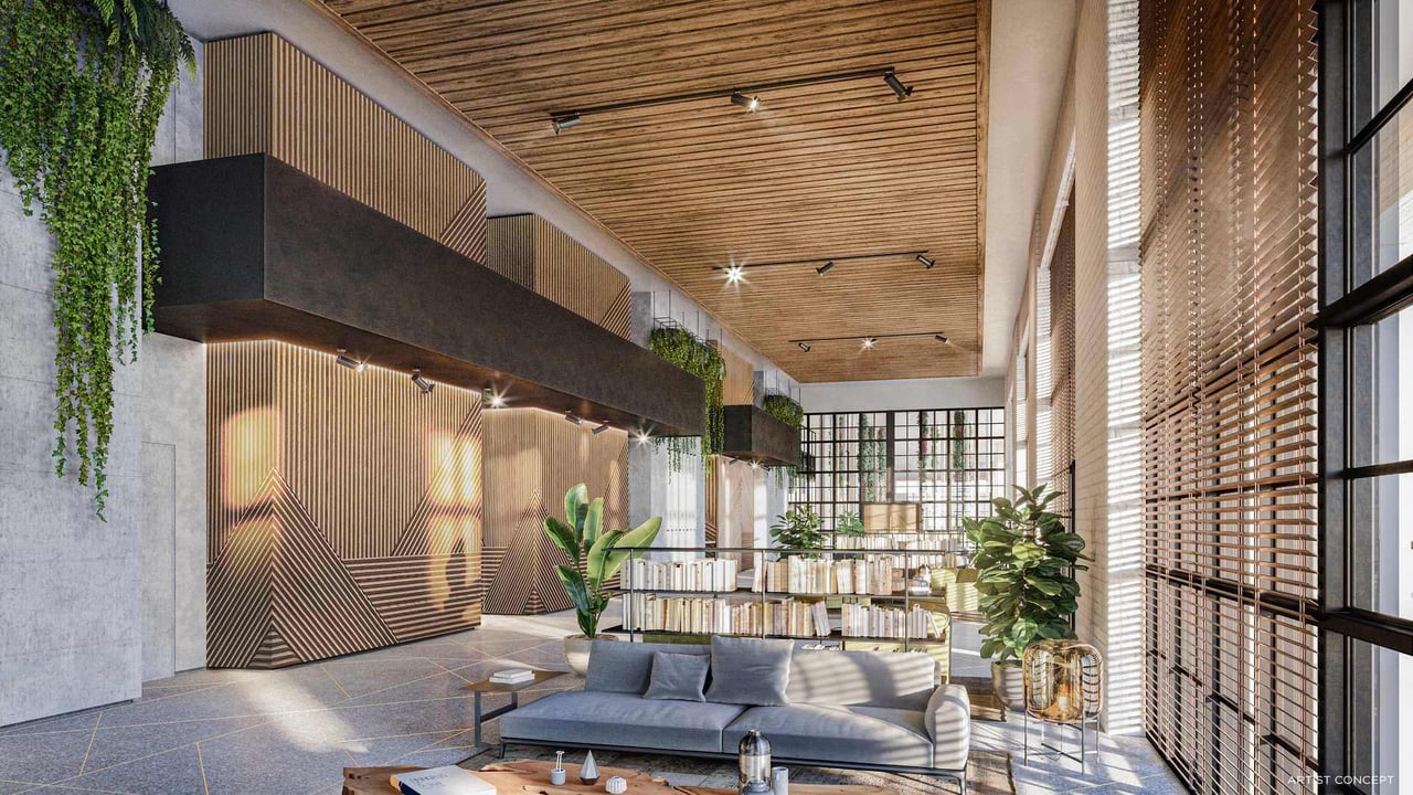 Gale Miami lobby rendering