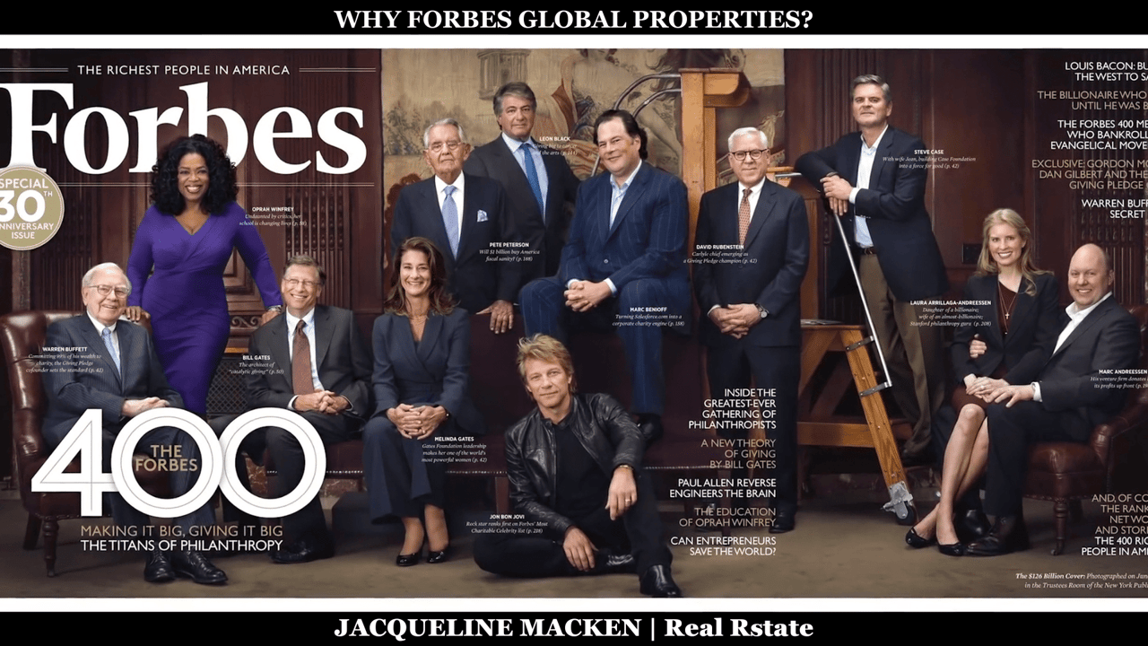 WHY FORBES GLOBAL PROPERTIES?