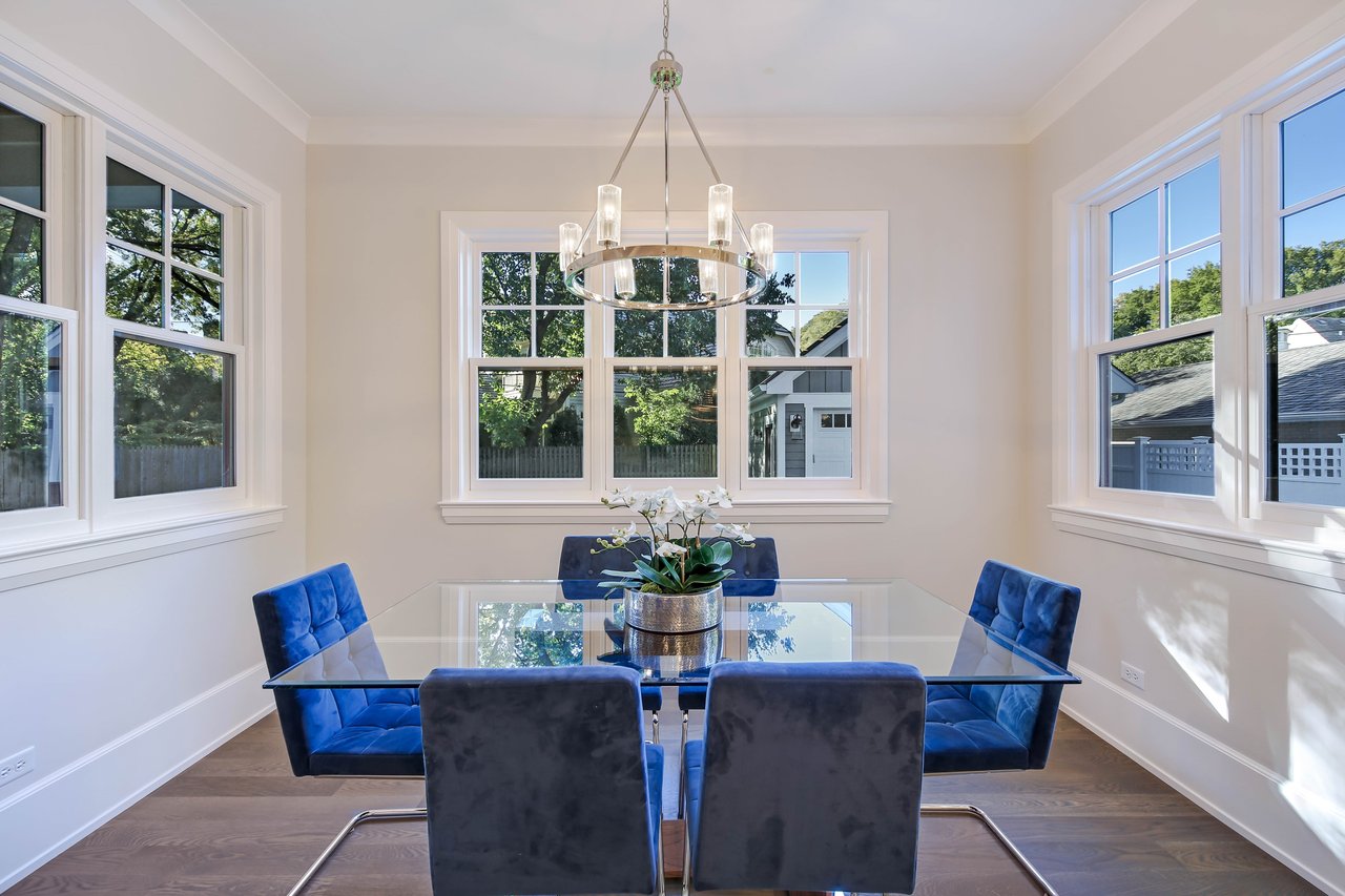Dressed In The Finest Materials, This New Construction Home By One Of Hinsdale’s Most Reputable Builders