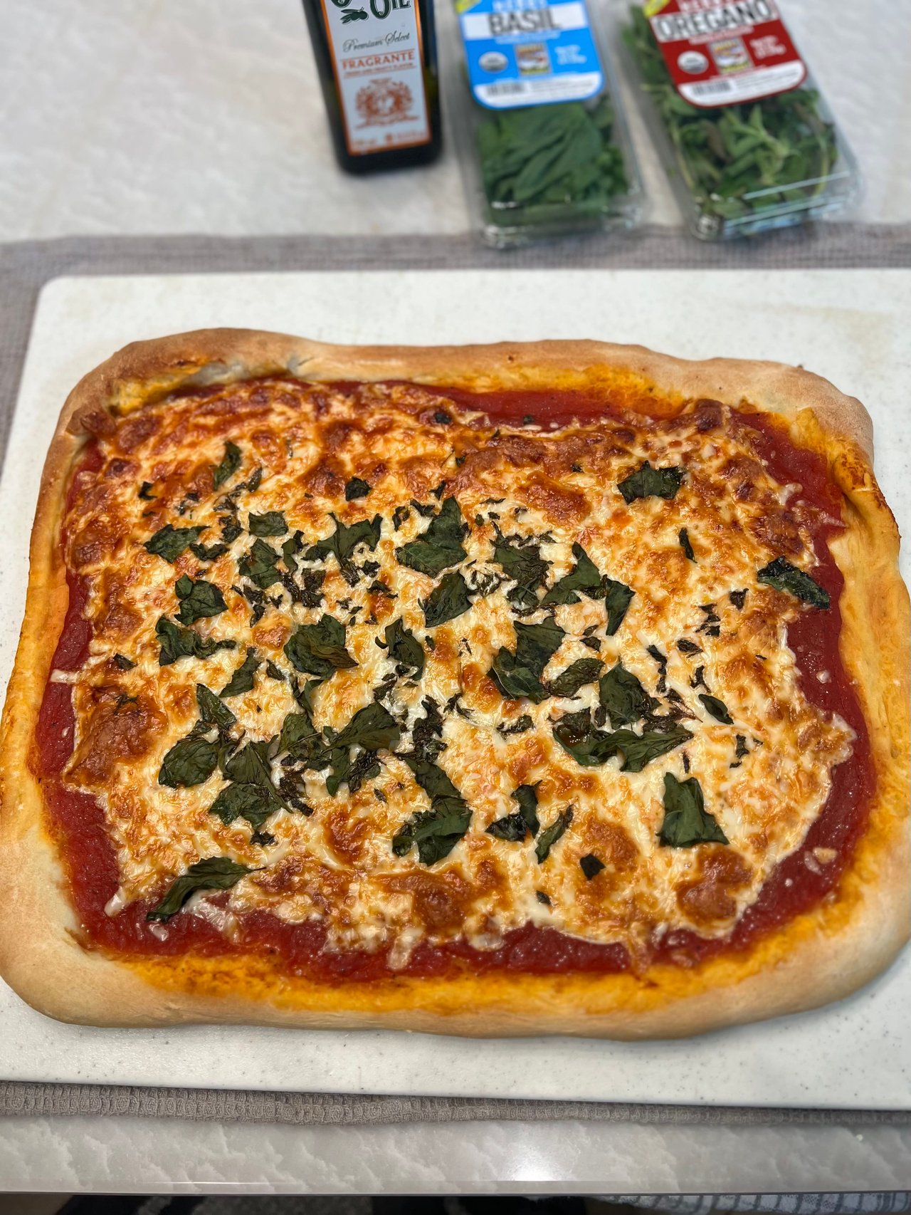Homemade Pizza at Mom's