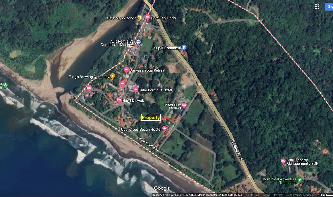 0.04 ACRES – 3 Bedroom Villa Just 2 Minutes Walking Distance To Dominical Beach!!!