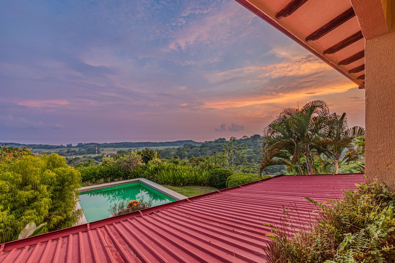 Private Family Estate with Stunning Sunsets and Pacific Ocean Views for Miles!