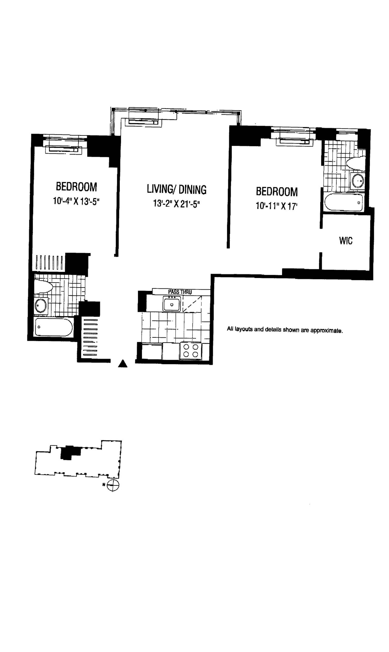 2 Gold Street, Apt 1613