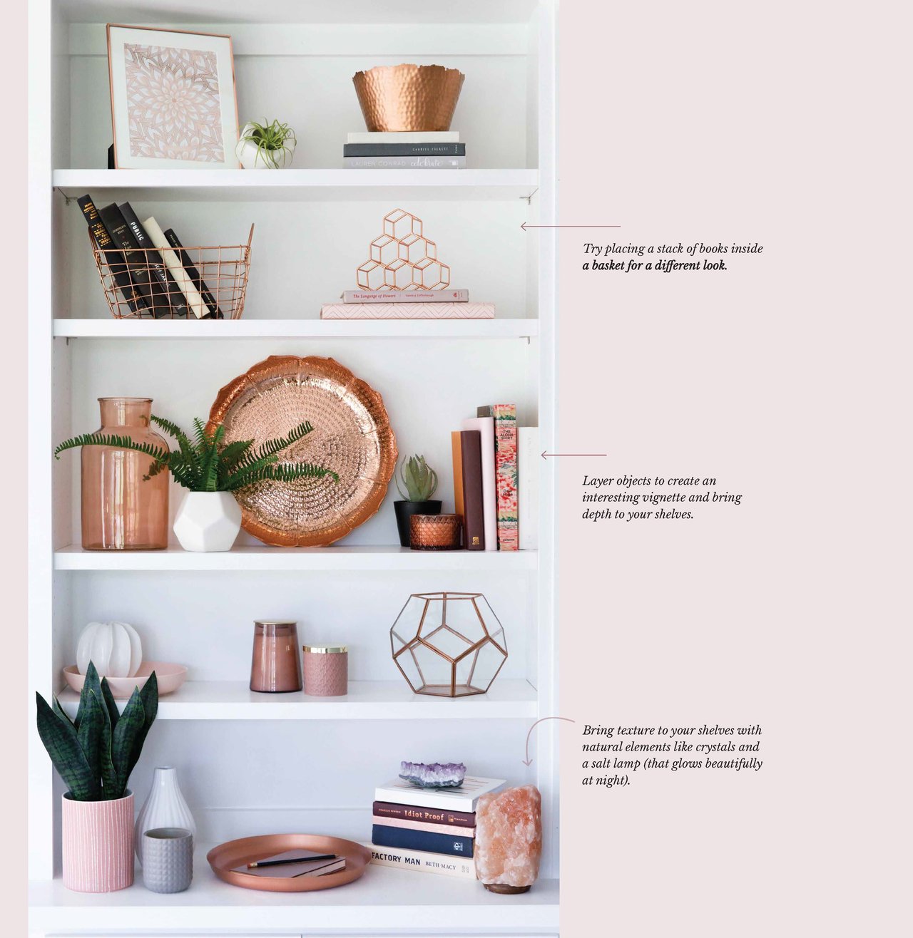 How to Style Your Bookshelves