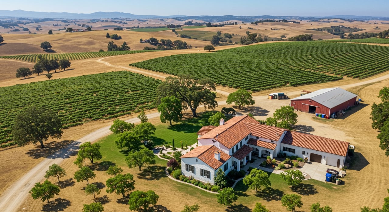 Claassen Ranch Paso Robles Vineyard for Sale