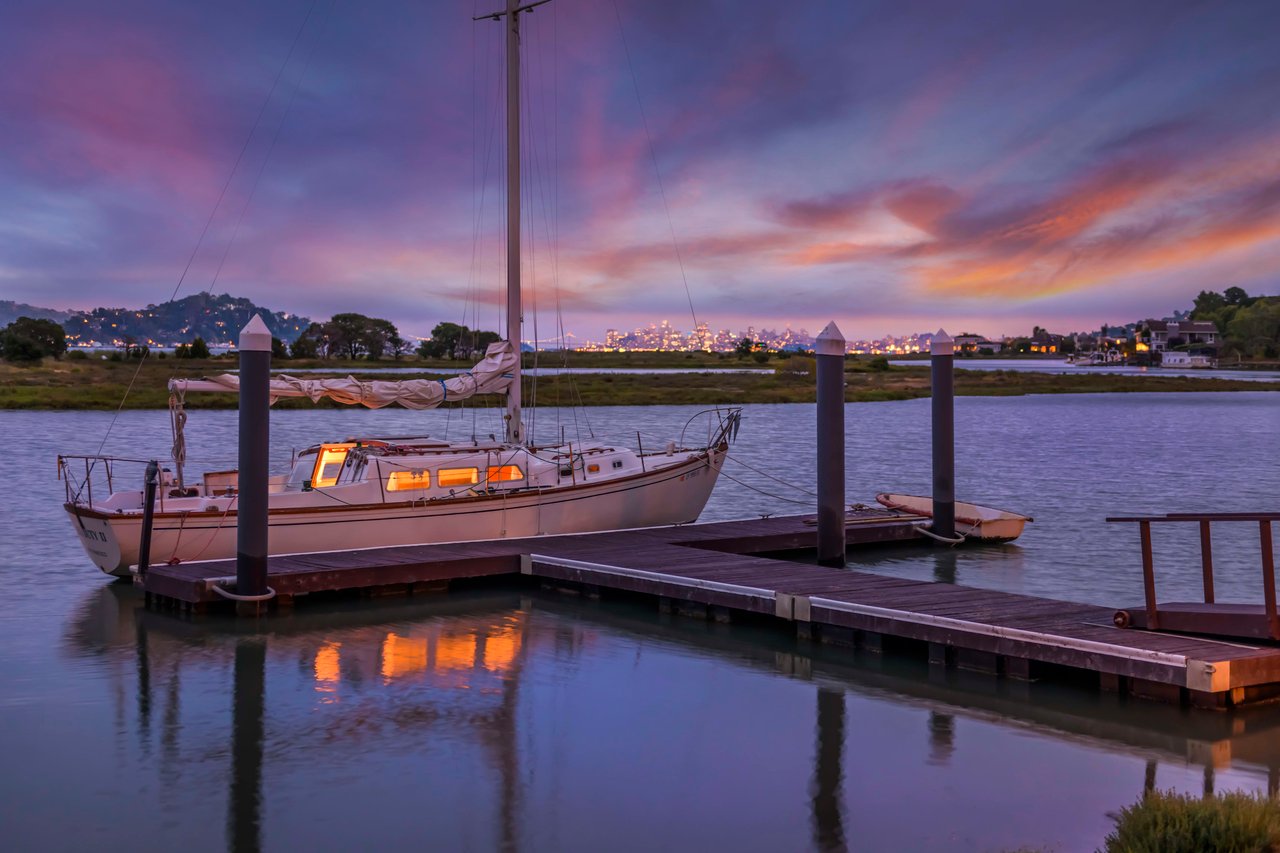 Waterfront Legacy Estate with Private Dock & San Francisco City Views