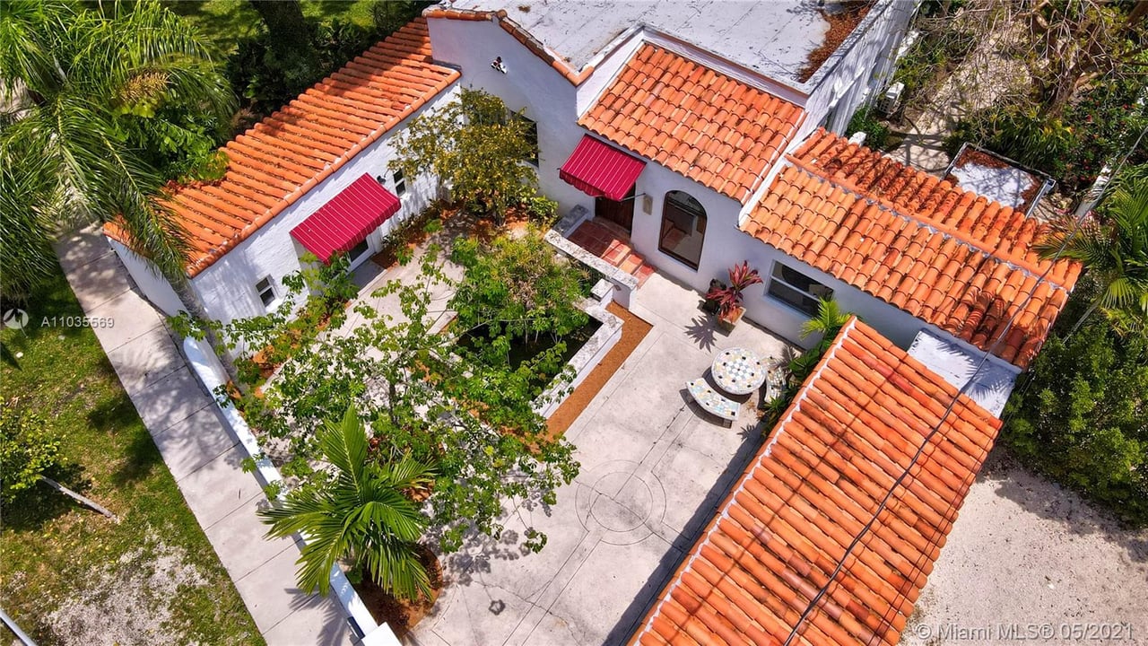 Classic Old Spanish Courtyard