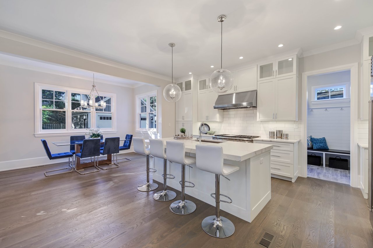 Dressed In The Finest Materials, This New Construction Home By One Of Hinsdale’s Most Reputable Builders