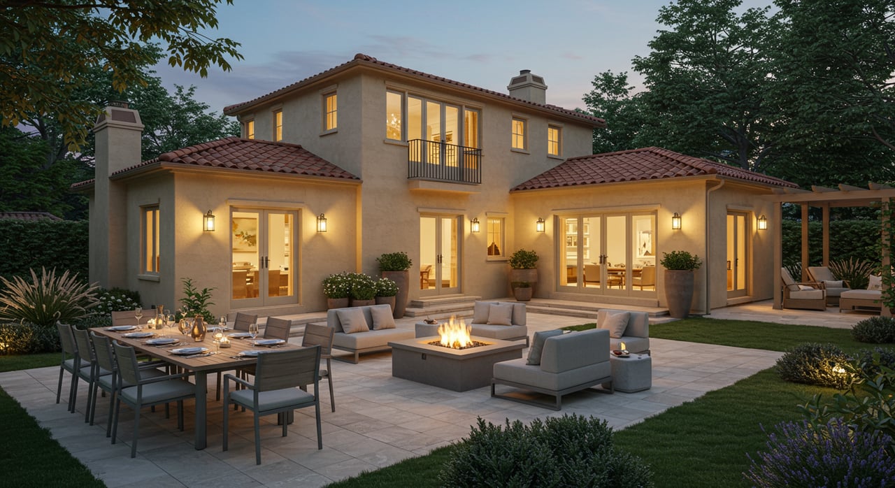 RECENT SALE IN MONTECITO CA - SPANISH HOME WITH GUEST HOME AND POOL