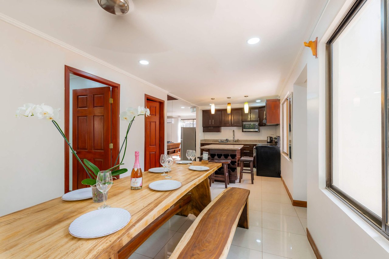 Villa Las Palmas | Charming 3-Bedroom Home with Pool minutes away from Playa Grande!