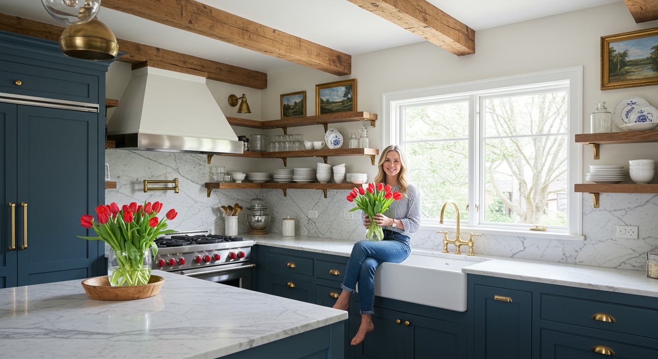 Brooklyn Decker’s Eclectic Texas Home Turns On the Southern Charm