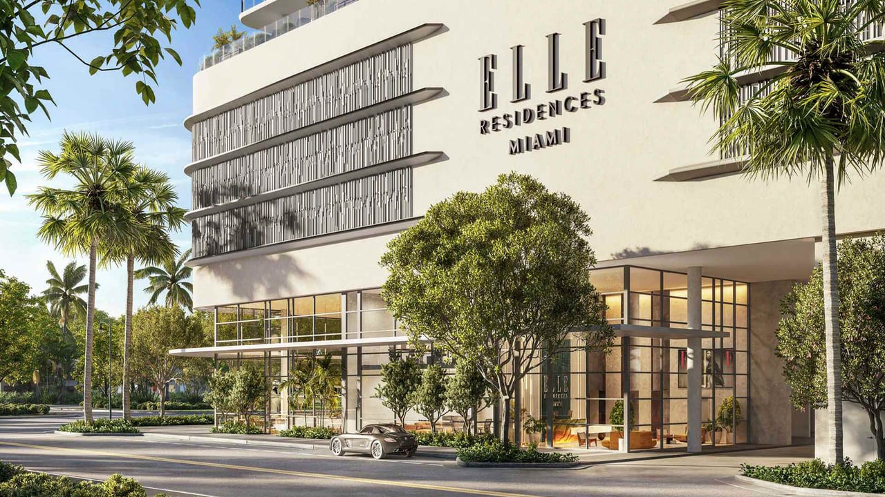 Elle Residences entrance area
