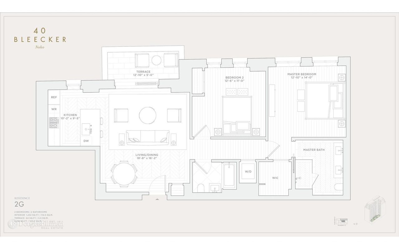 40 Bleecker St, Unit 2G