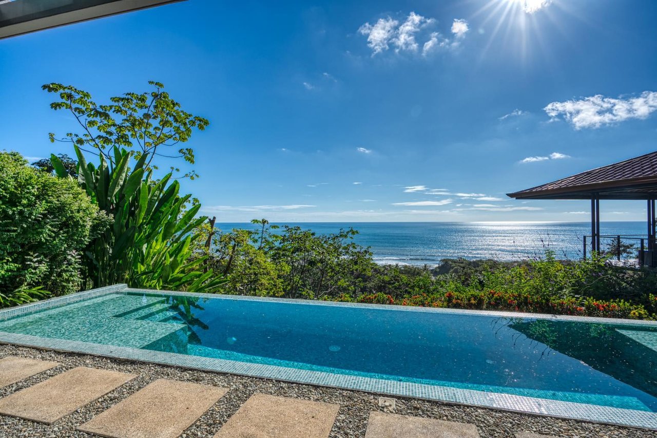 White Water View Home in Dominical Gated Community