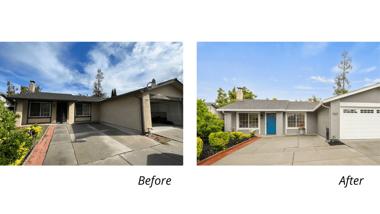 Remarkable Before & After Reveal for this Stunning Berryessa Renovation! 