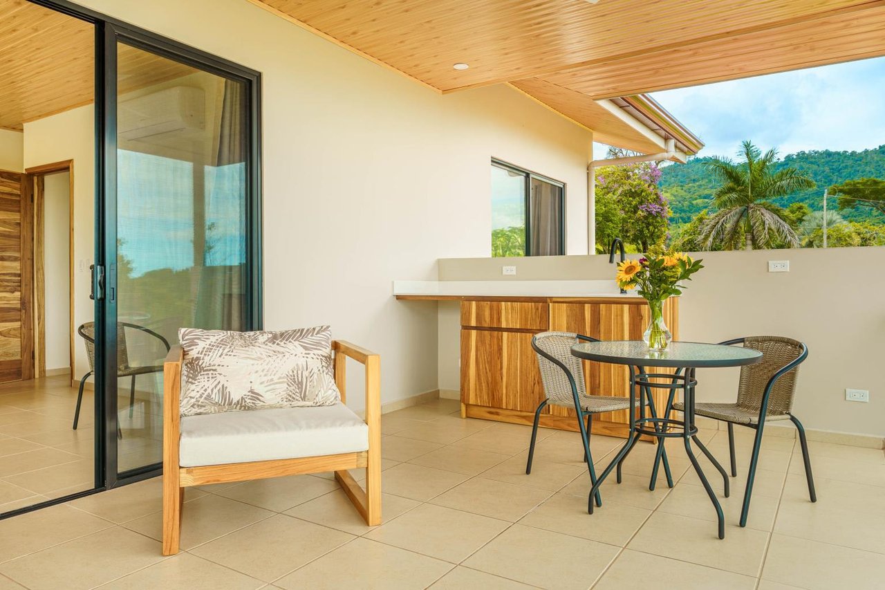 New 2-Bed Home With Ocean and Mountain Views