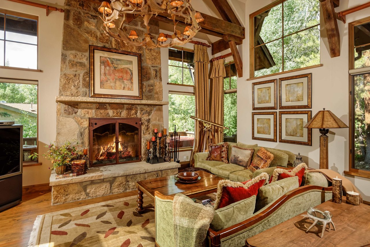 Located Along the Roaring Fork River in Aspen 