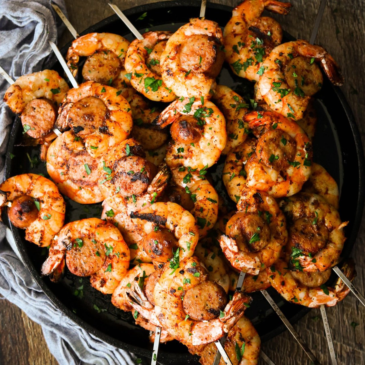Blackened Shrimp Skewers