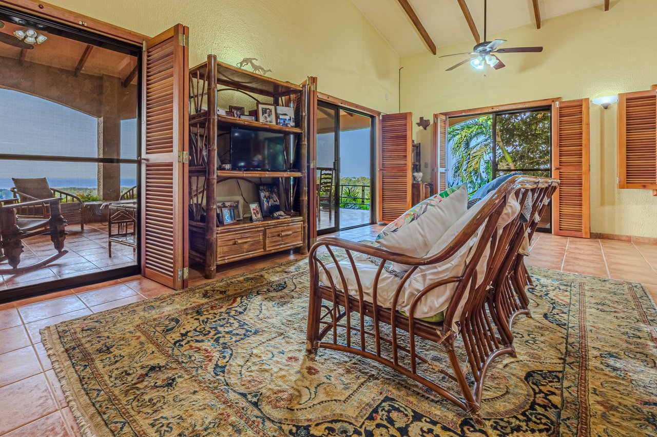 Private Family Estate with Stunning Sunsets and Pacific Ocean Views for Miles!