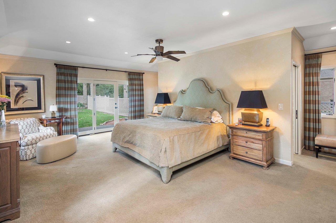 A Special Retreat on a Prized One Acre Lot With Pool and Tennis Court