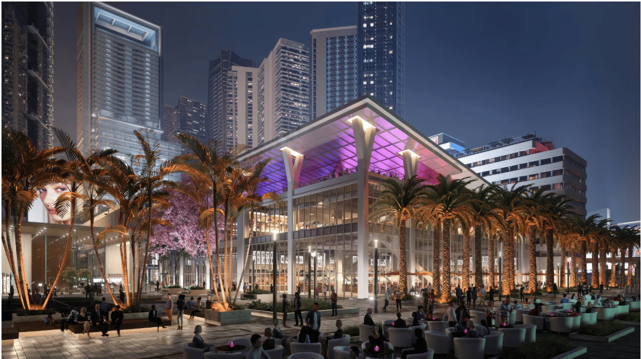 One of the largest urban developments in the United States, the Miami Worldcenter, is now 95% leased following space commitments from Maple & Ash, Apple, Juvia, the Museum of Ice Cream, and more.