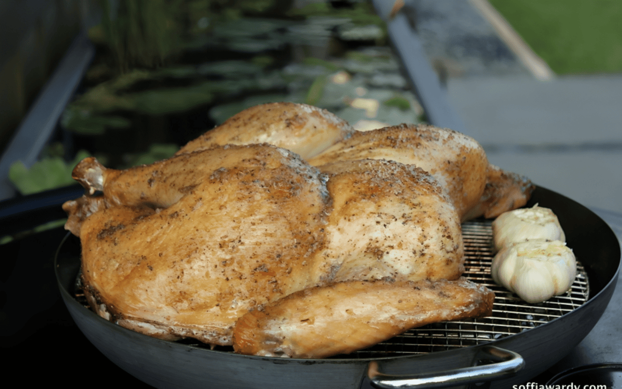 Apple-Sage Flat Iron Grilled Turkey