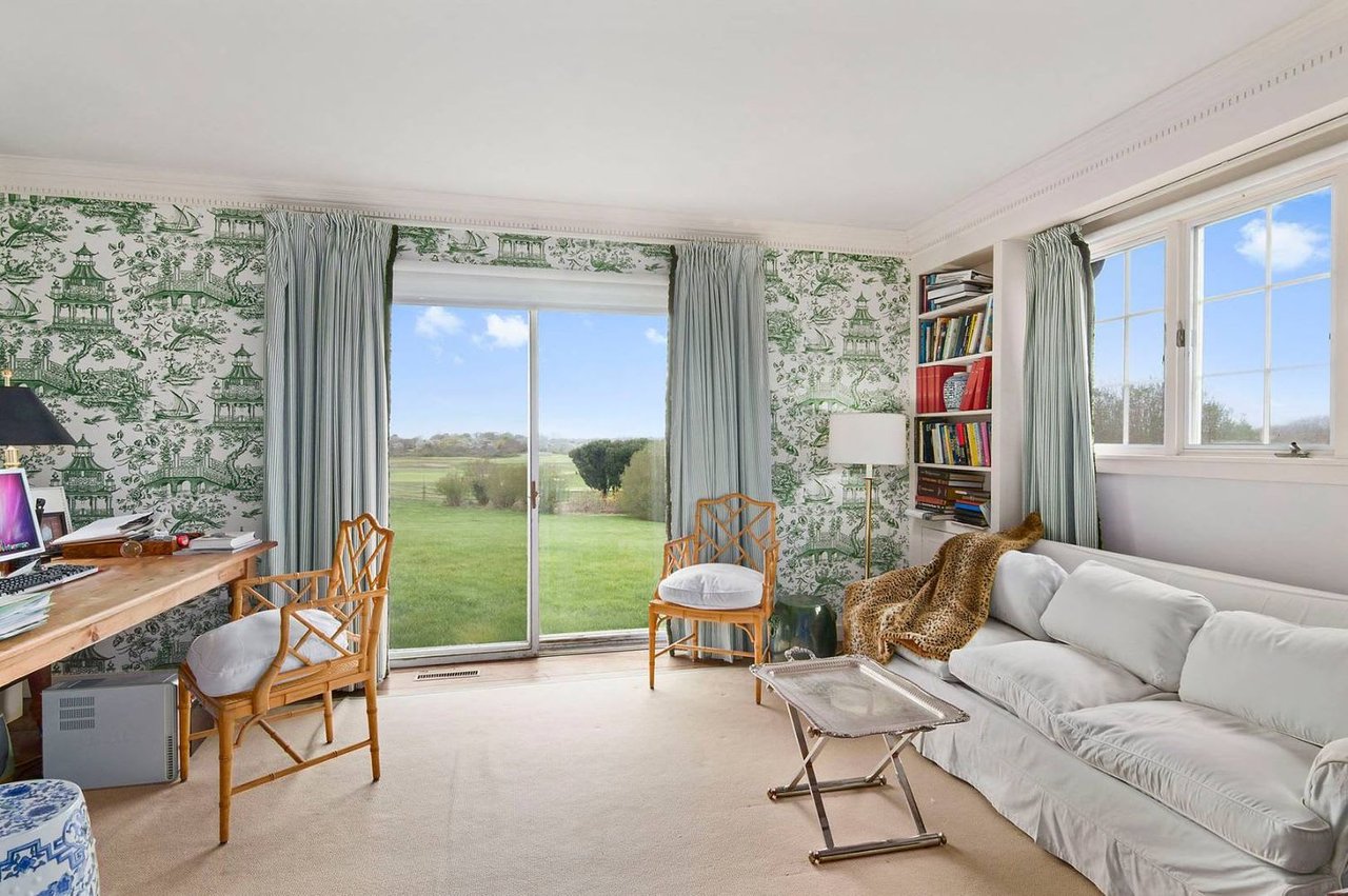 Classic East Hampton Summer Rental with Sweeping Views of Hook Pond and the Ocean
